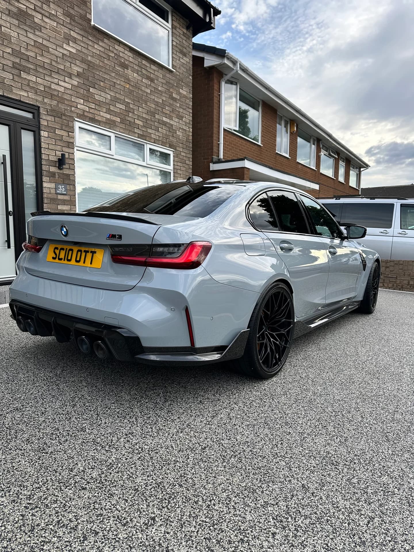 BMW — a clean finish
